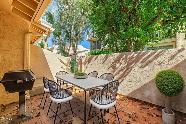 a view of a building with a street