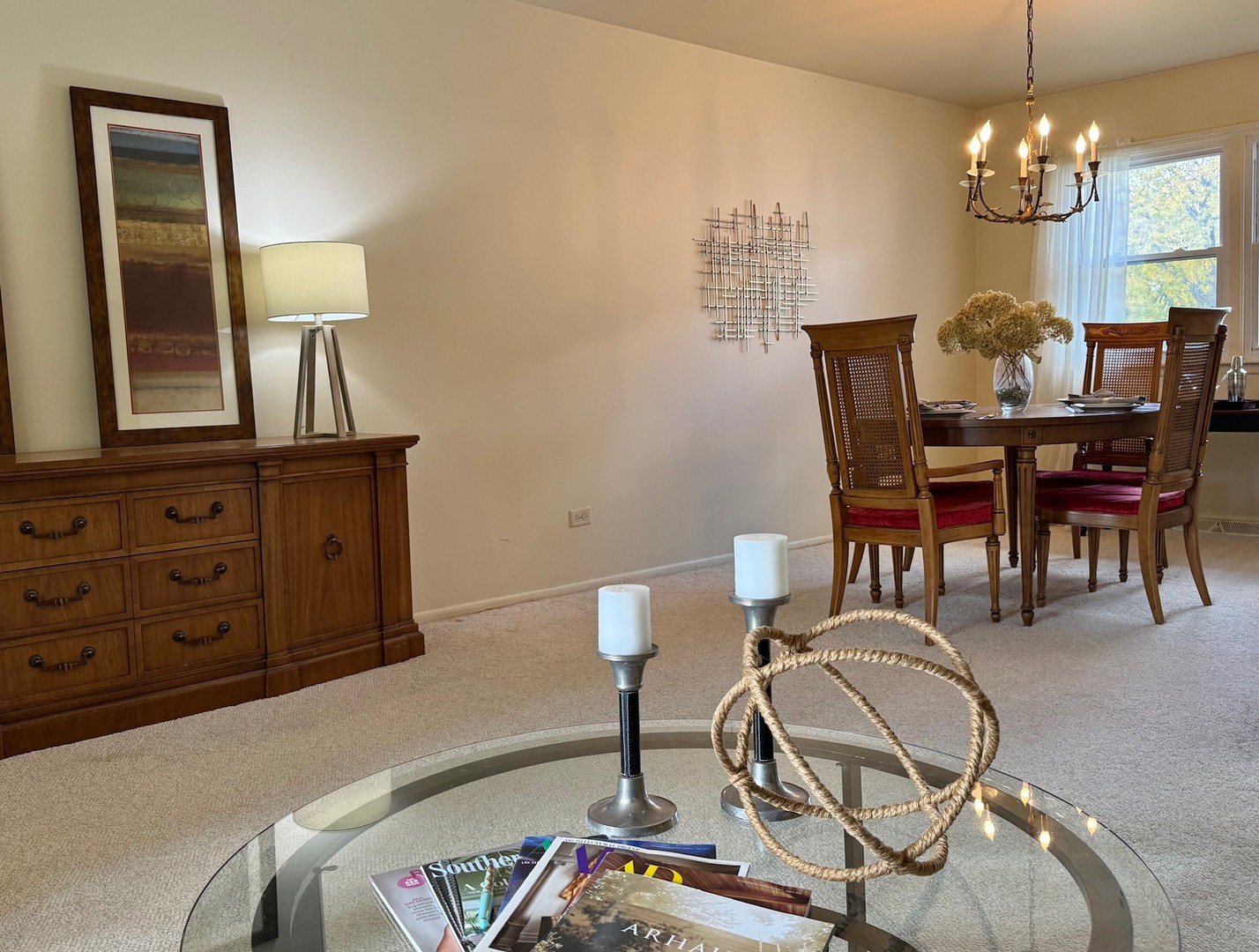 416 Trinity Court Buffalo Grove, IL 60089 - Photo 42 of 87 a view of a dining room with furniture and chandelier