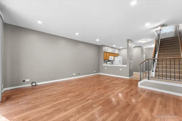 a view of a livingroom with a furniture