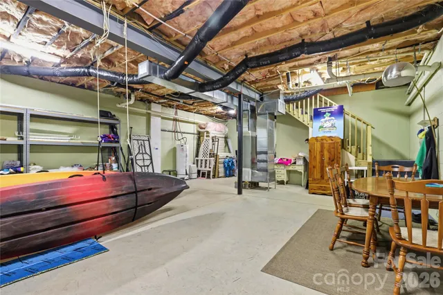 a view of parking garage