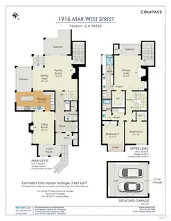 $3,077,000 | 1916 Mar W Street, Tiburon, CA 94920