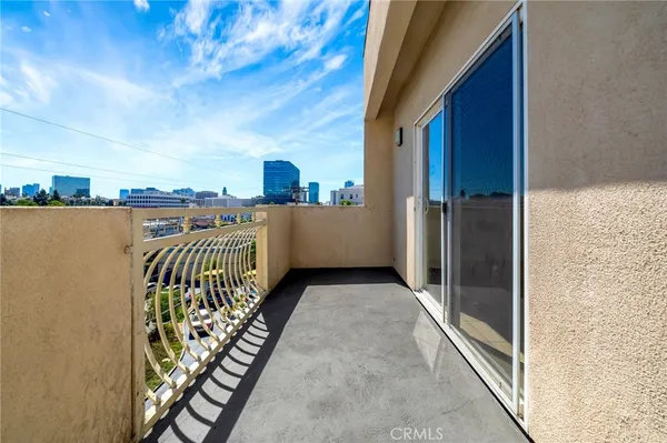 a view of balcony