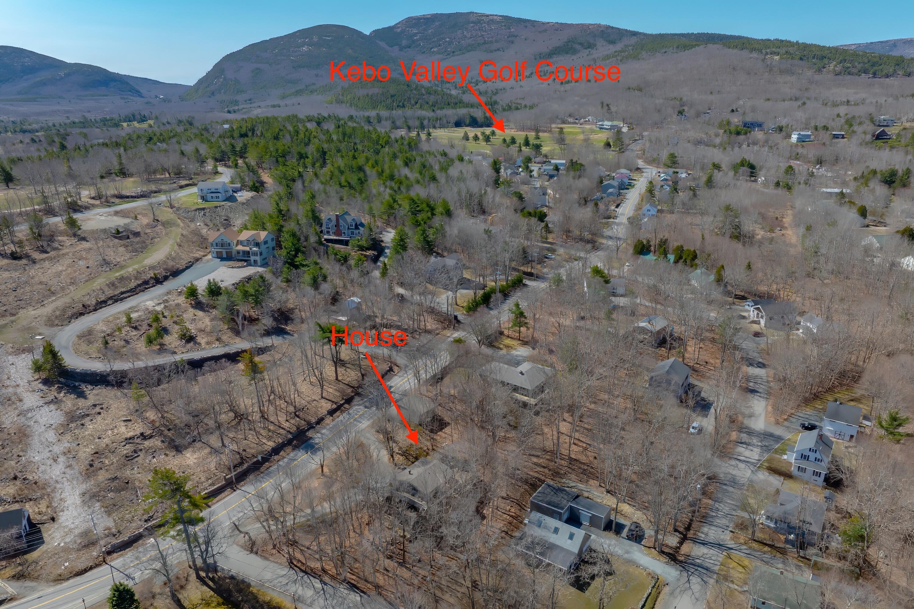 27 Eagle Lake Road Bar Harbor, ME 04609 - Photo 35 of 36 with golf course text