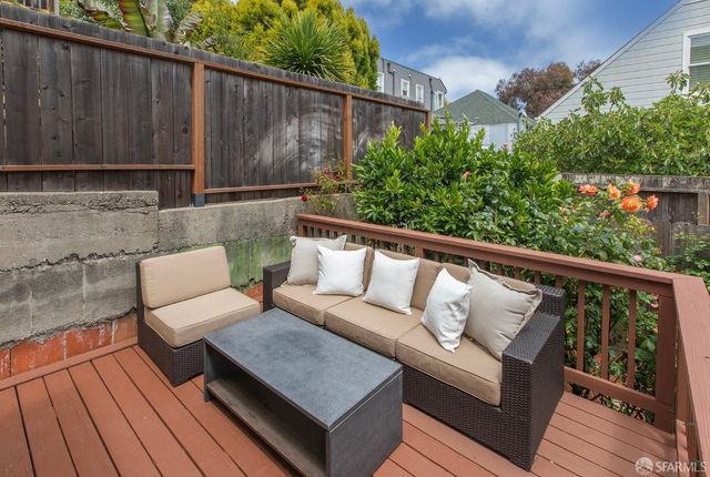 a view of a house with a balcony