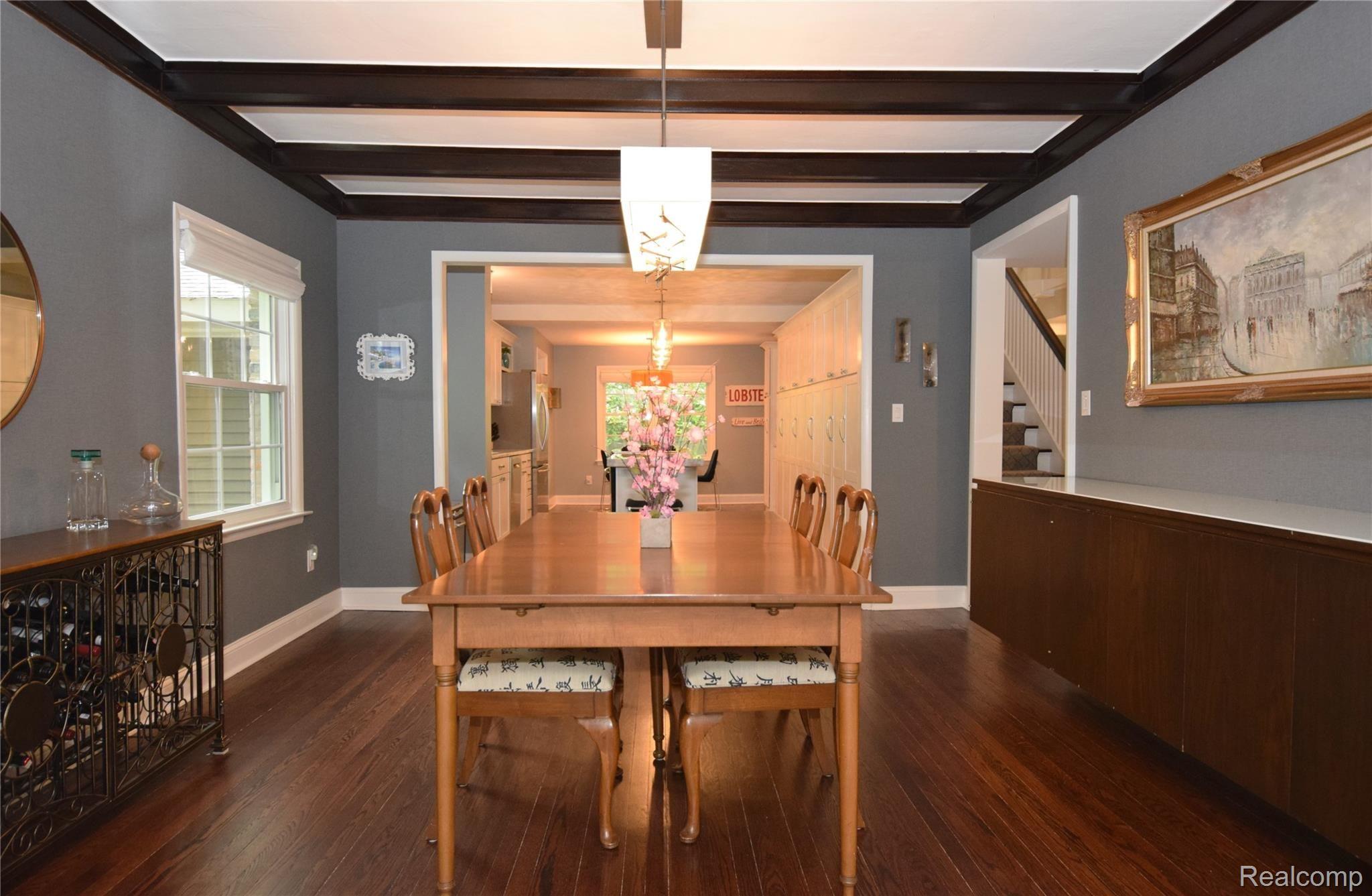 1331 West Maple Road Birmingham, MI 48009 - Photo 10 of 43 View thru dining room into kitchen