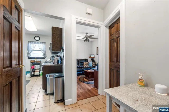 a very nice looking room with a dining table and chairs