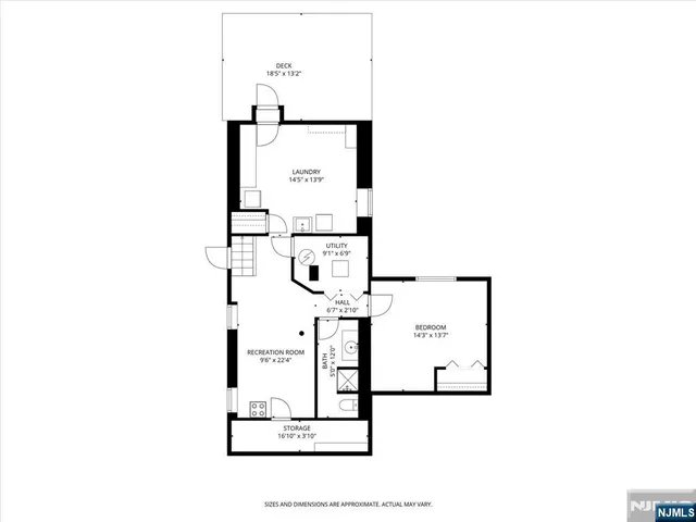 a picture of a floor plan