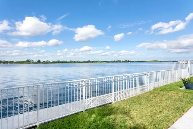 a view of outside space and ocean view