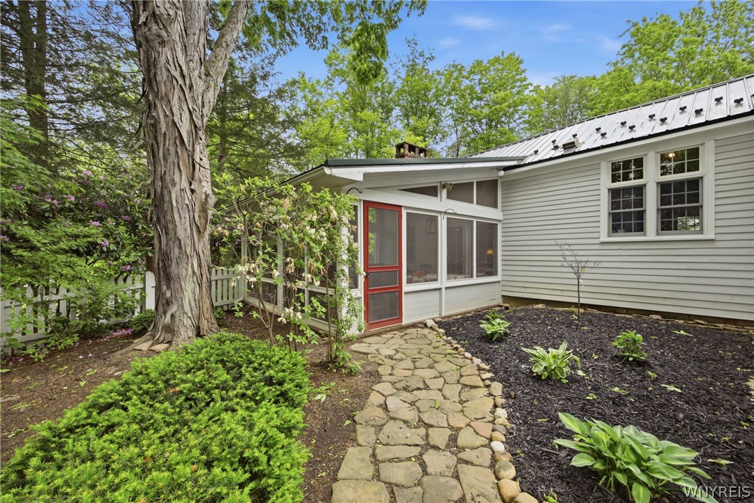 9665 New Oregon Road Eden, NY 14057 - Photo 6 of 48 Front walkway leading to screened in porch.