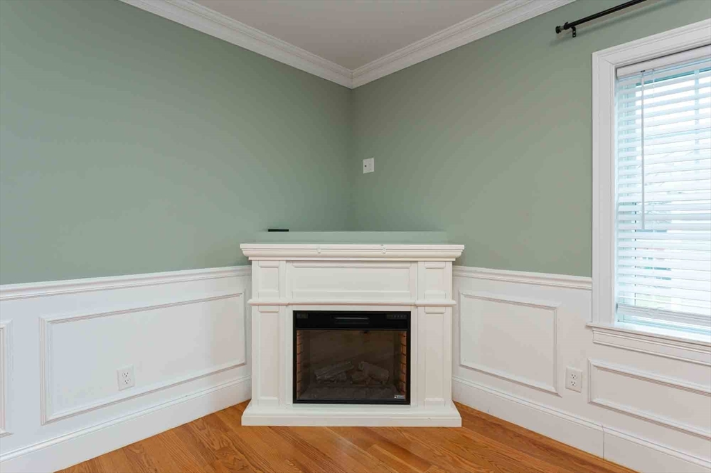 51 Branch Street, Unit 2 Quincy, MA 02169 - Photo 15 of 37 a living room with a fireplace