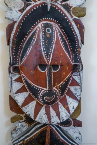 an aerial view of a fireplace