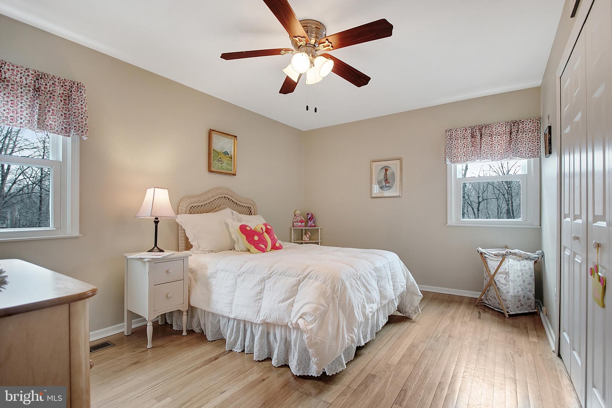8323 Cushing Court Springfield, VA 22153 - Photo 22 of 37 2nd Bedroom w/Hardwood Floors