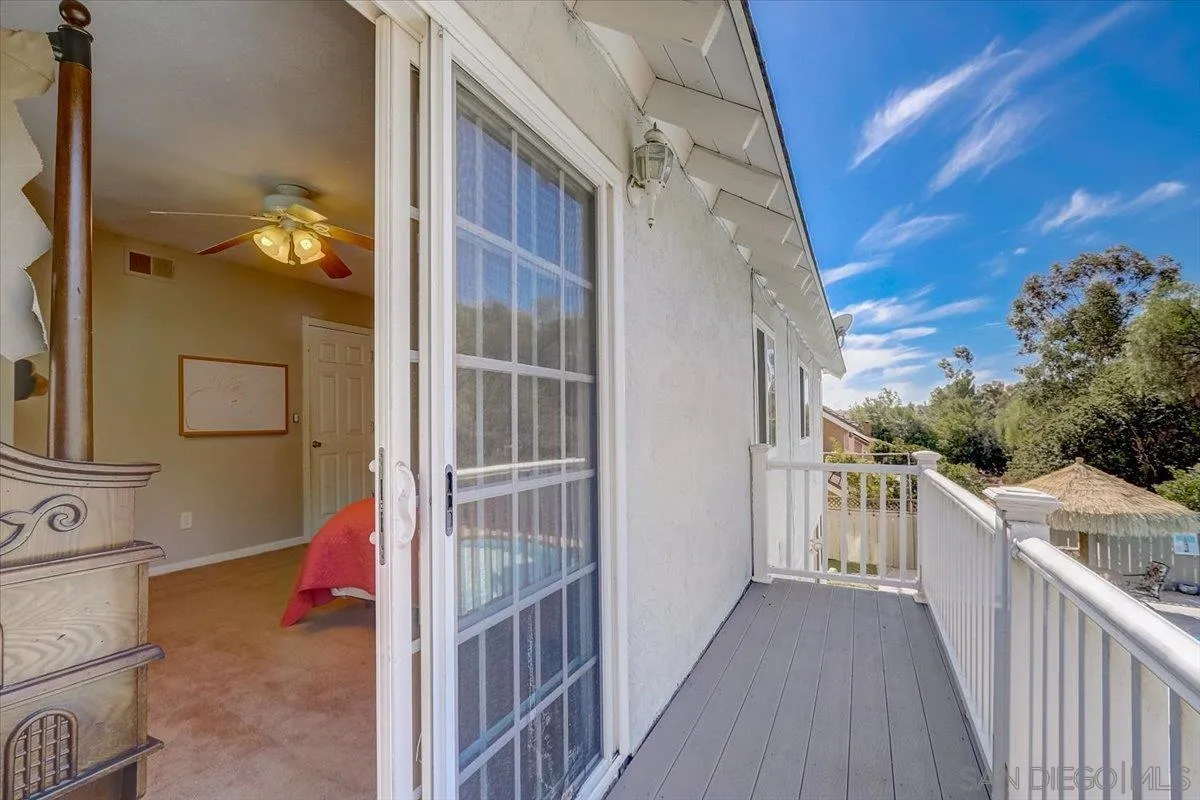 4094 Tambor Road San Diego, CA 92124 - Photo 30 of 49 a view of balcony and patio