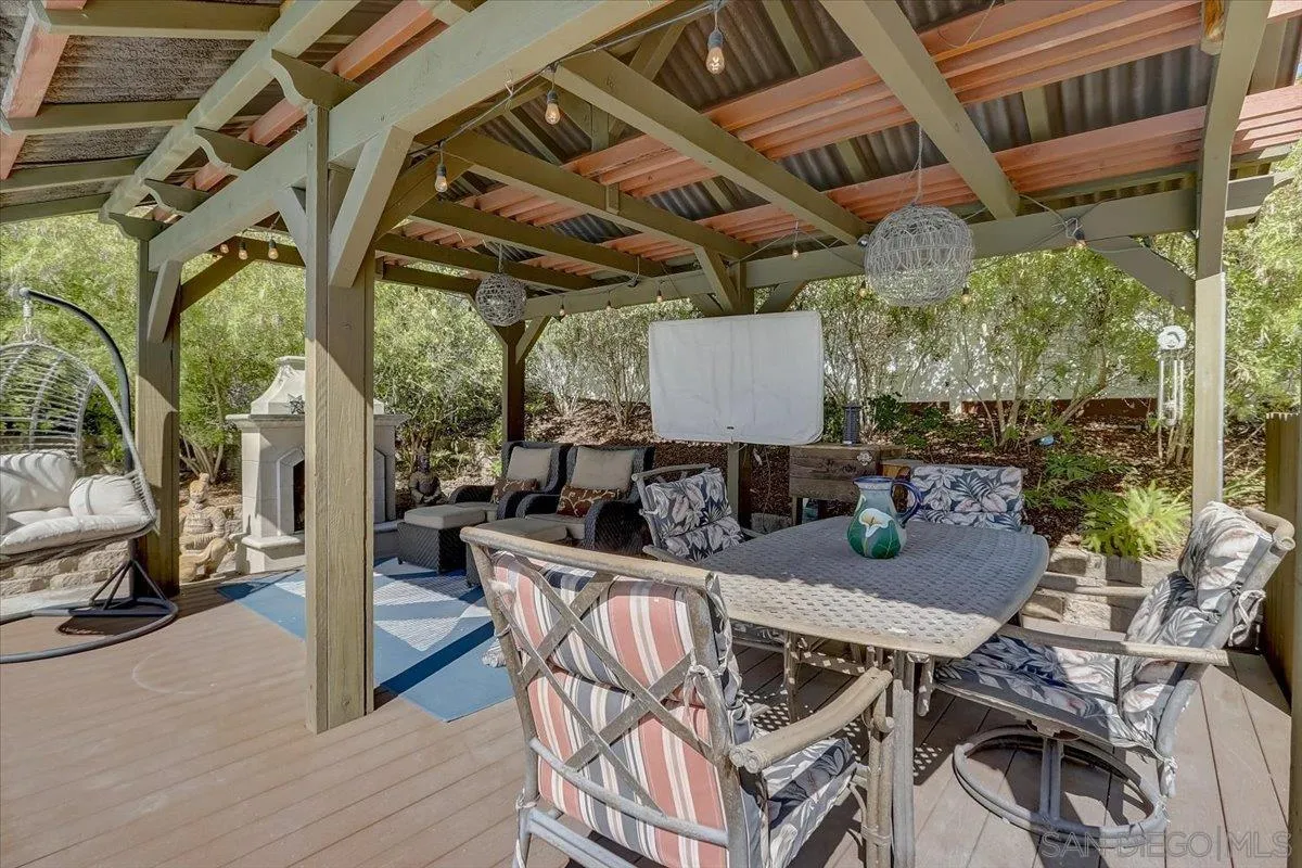 4094 Tambor Road San Diego, CA 92124 - Photo 41 of 49 a view of an outdoor space with seating