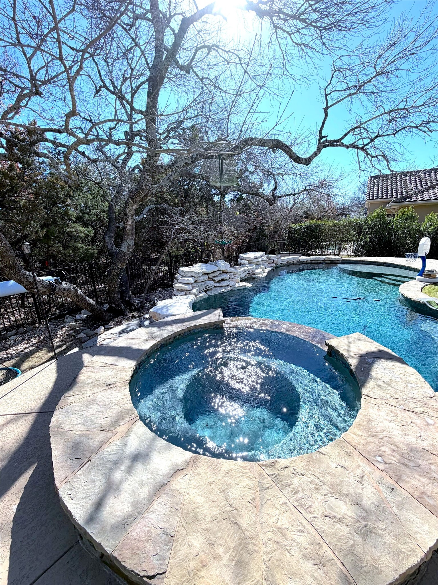 4205 Vail Divide Bee Cave, TX 78738 - Photo 26 of 28 Integrated sparkling pool and relaxing spa jacuzzi
