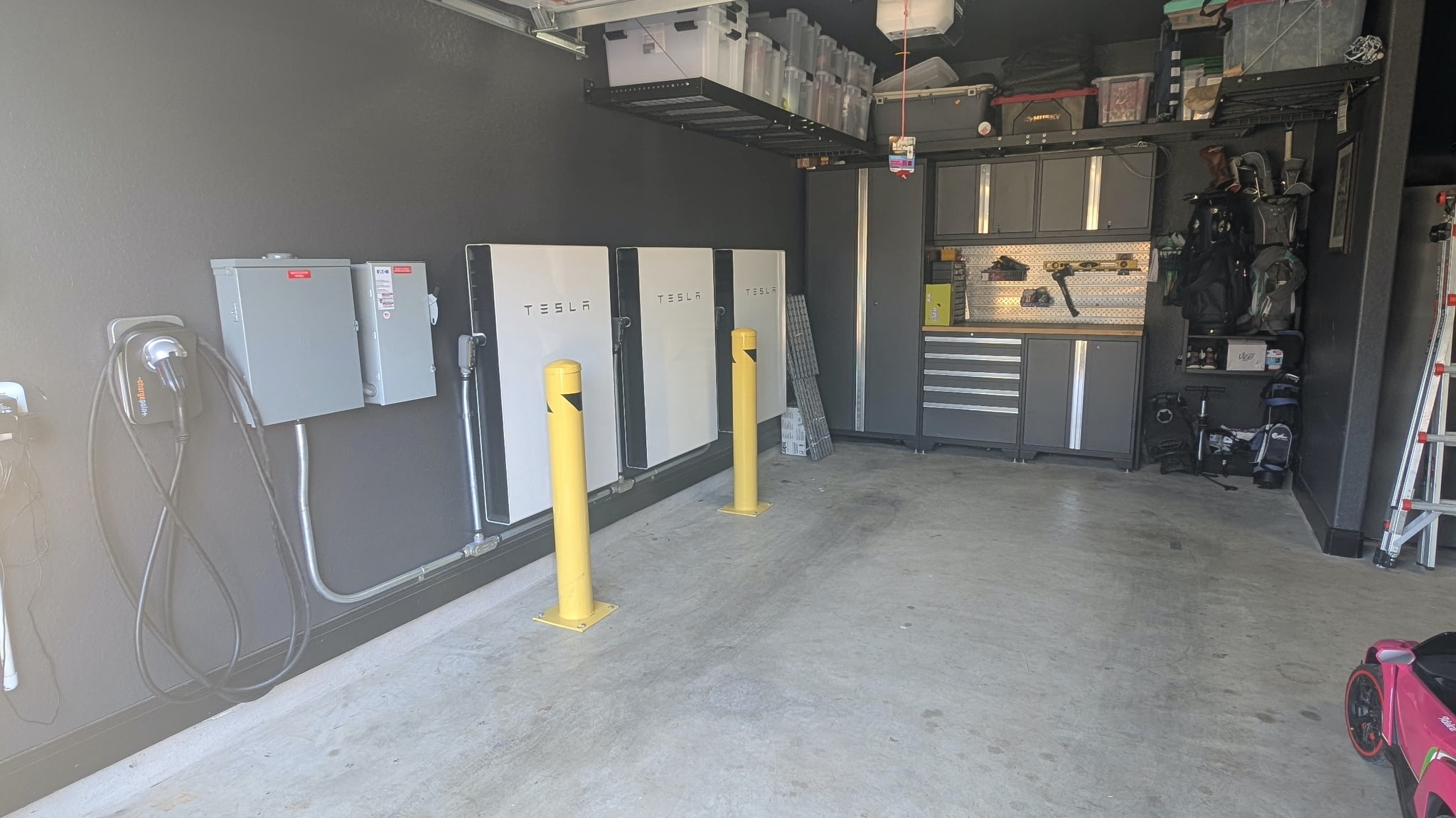 4205 Vail Divide Bee Cave, TX 78738 - Photo 27 of 28 Garage equipped with Tesla chargers