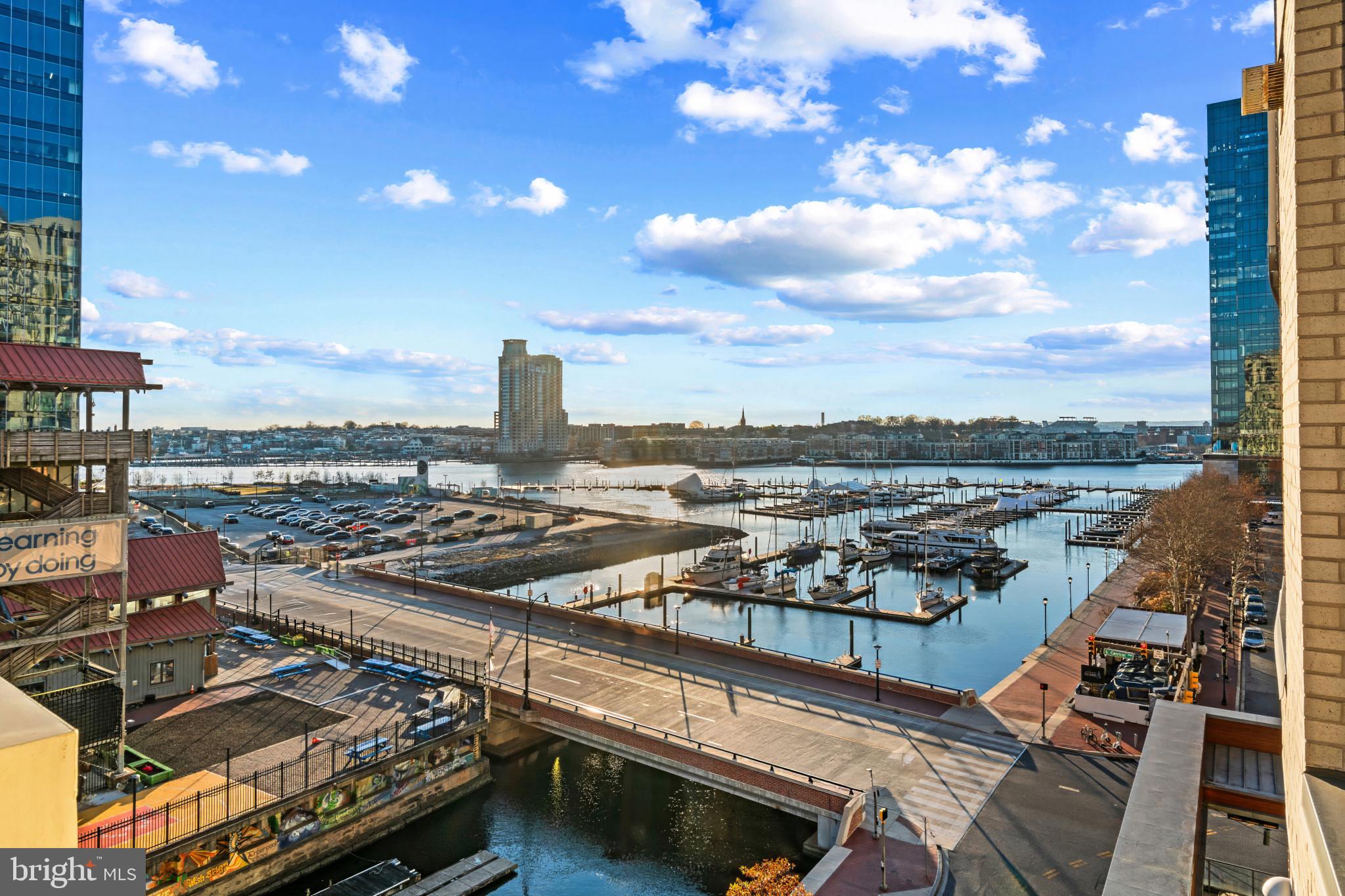 1330 Lancaster Street, Unit C602 Baltimore, MD 21231 - Photo 12 of 28 a city view with sitting space