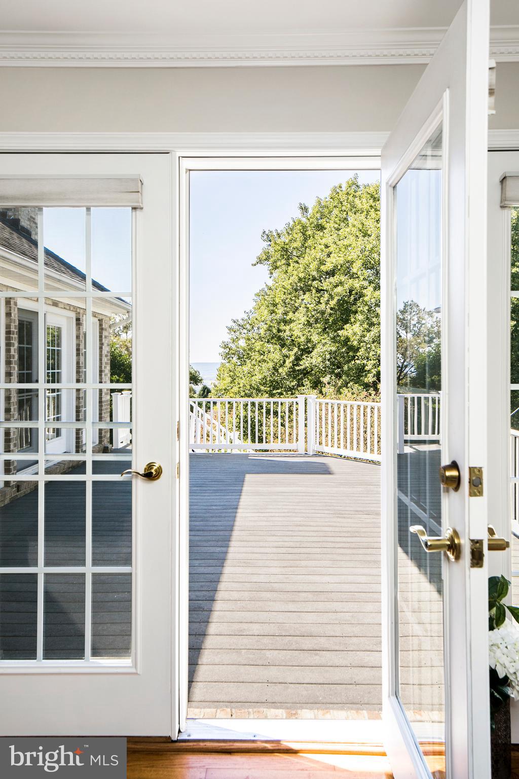 7408 Round Hill Road Frederick, MD 21702 - Photo 6 of 52 Door to Deck