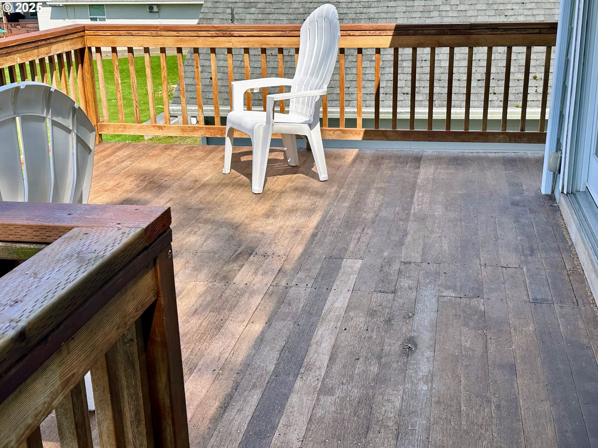 26230 Sandlake Road Cloverdale, OR 97112 - Photo 33 of 44 a balcony with table and chairs