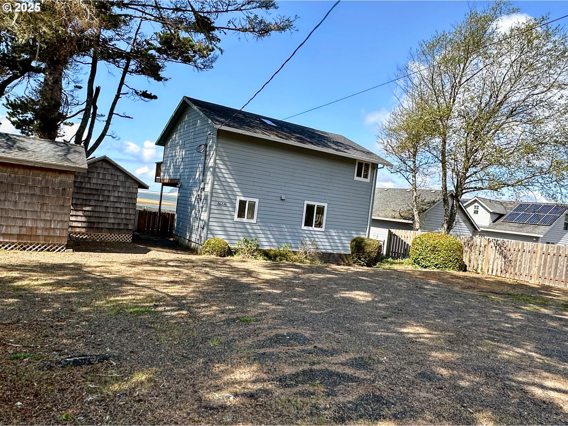 26230 Sandlake Road Cloverdale, OR 97112 - Photo 44 of 44 a backyard of a house