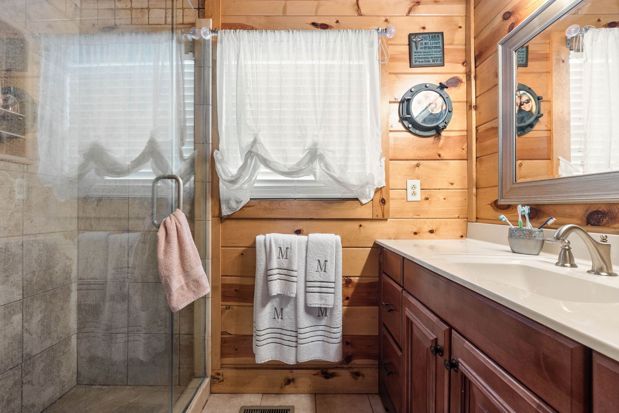2301 Turner Road Watertown, TN 37184 - Photo 32 of 65 a bathroom with a sink and a mirror