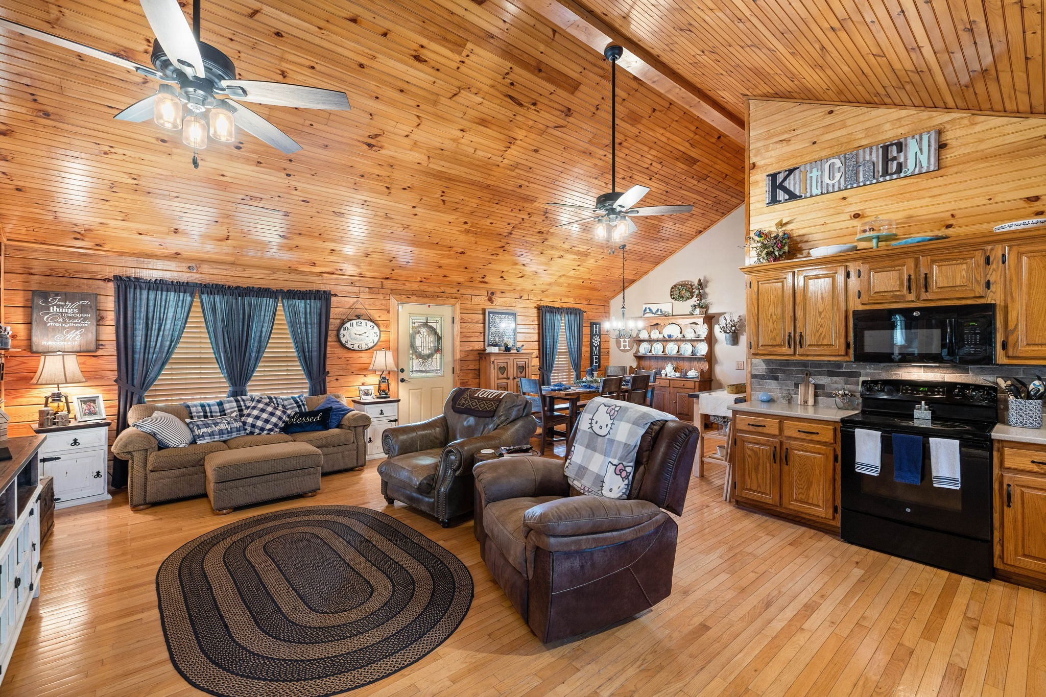 2301 Turner Road Watertown, TN 37184 - Photo 6 of 65 a living room with furniture and a fireplace