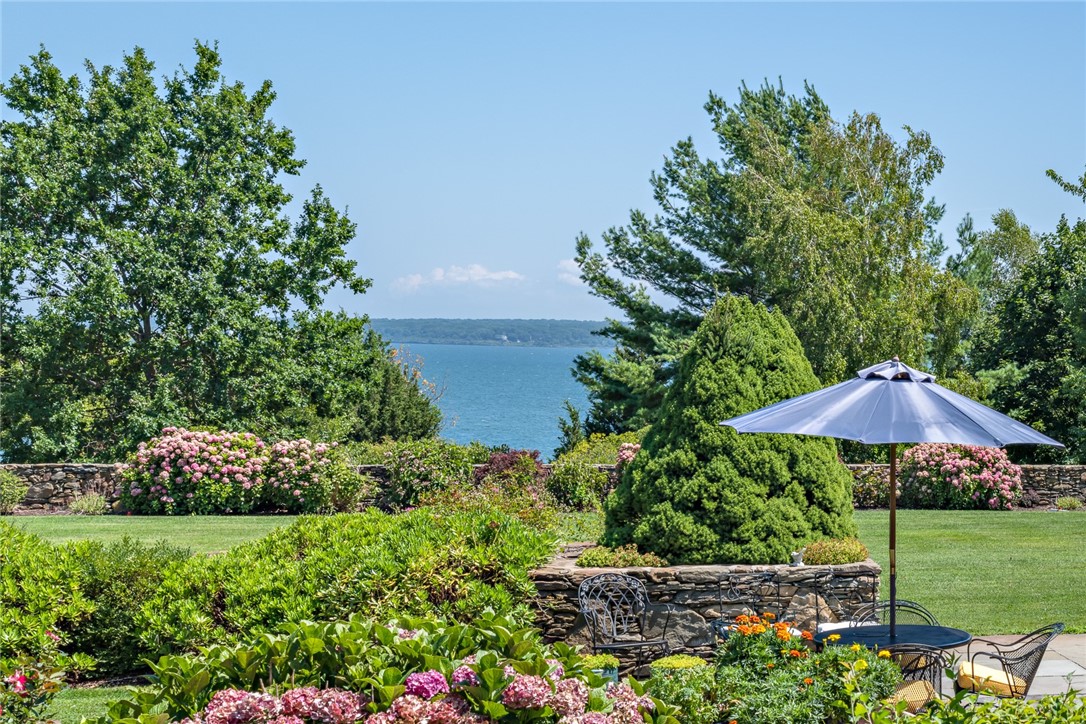1076 East Shore Road Jamestown, RI 02835 - Photo 44 of 50 Manicured gardens, waiting for you to enjoy summer days.