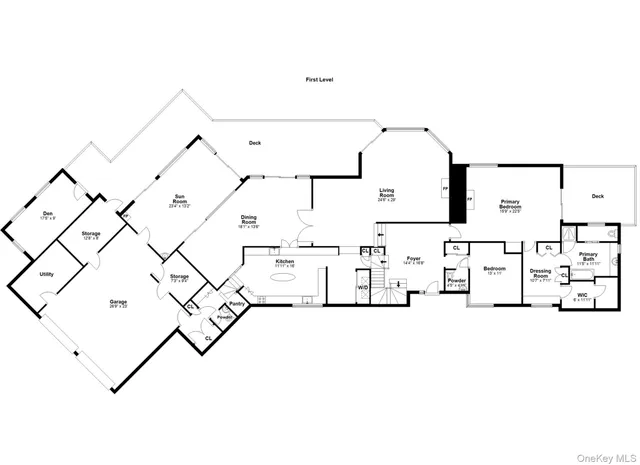 a picture of a floor plan