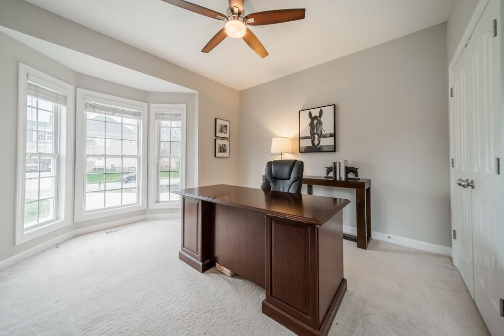 7604 Birchwalk Drive Huntersville, NC 28078 - Photo 18 of 37 a view of workspace with windows