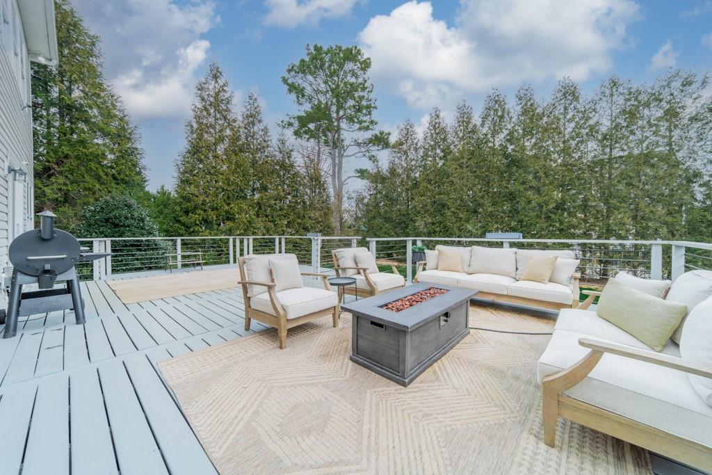 7604 Birchwalk Drive Huntersville, NC 28078 - Photo 30 of 37 a view of a roof deck with couches