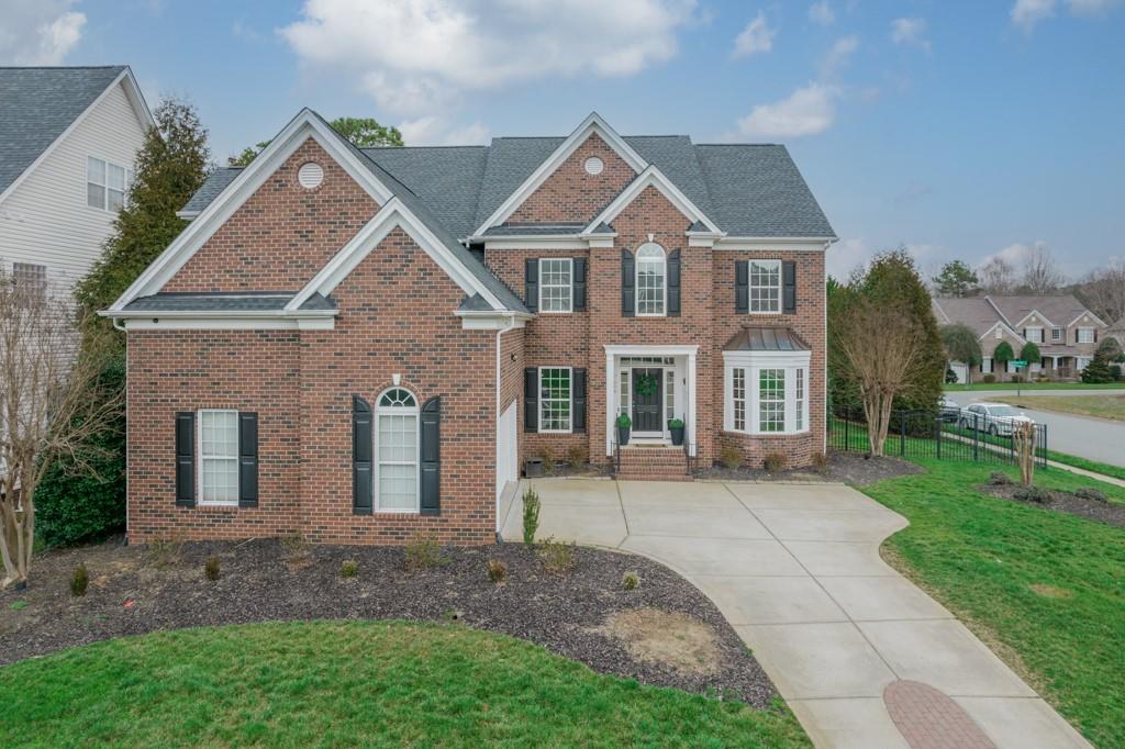 7604 Birchwalk Drive Huntersville, NC 28078 - Photo 31 of 37 a front view of a house with a yard