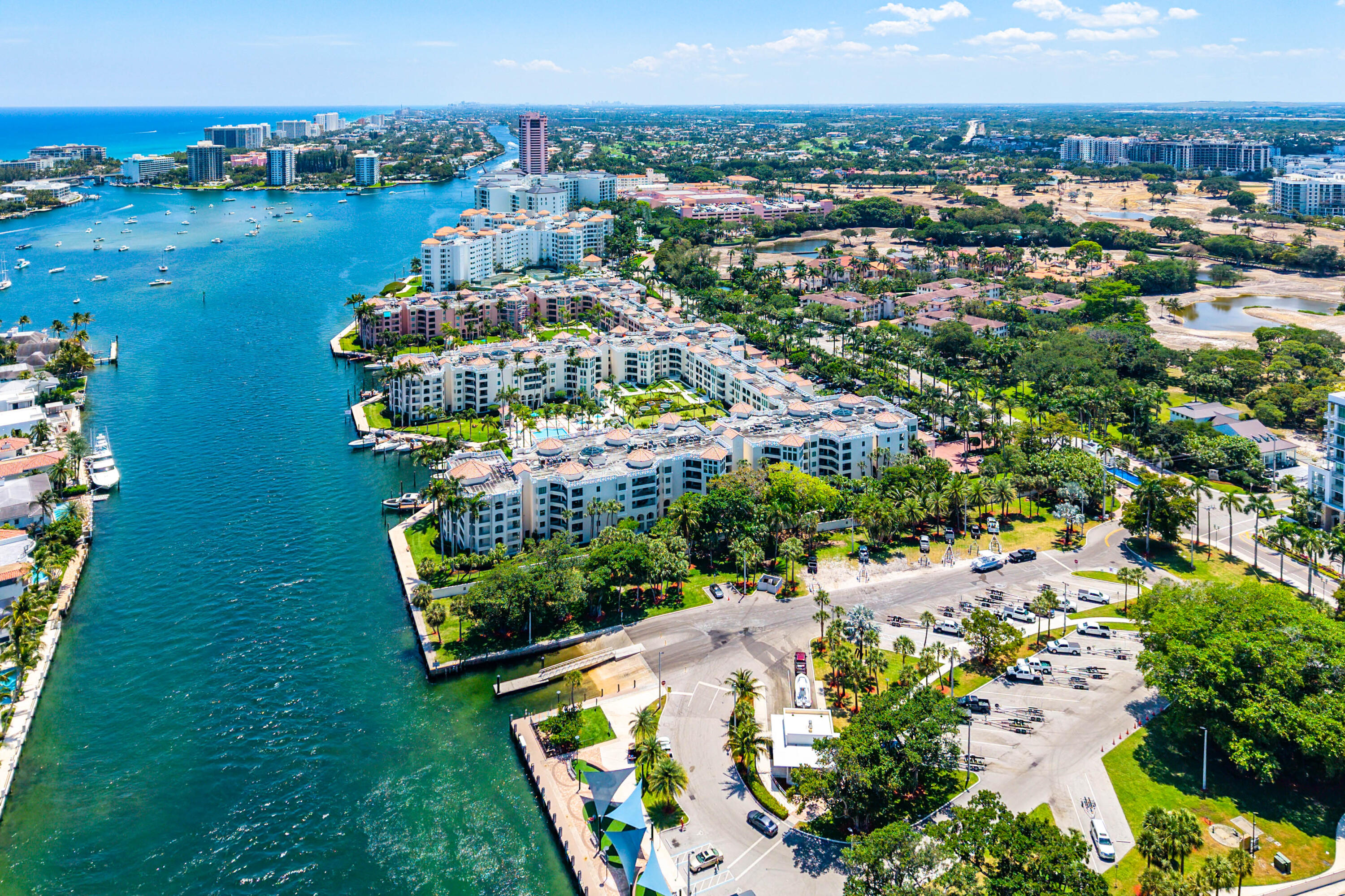 100 Southeast 5th Avenue, Unit 410 Boca Raton, FL 33432 - Photo 47 of 63 a view of a lake with a city view