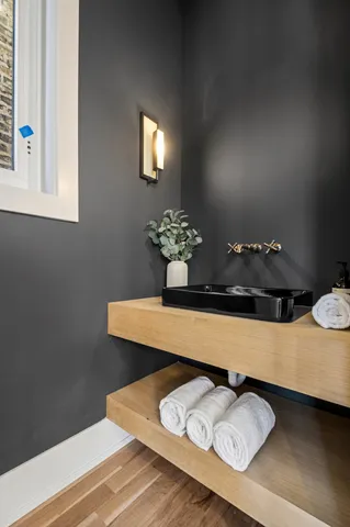 a bed room with a bed and a window