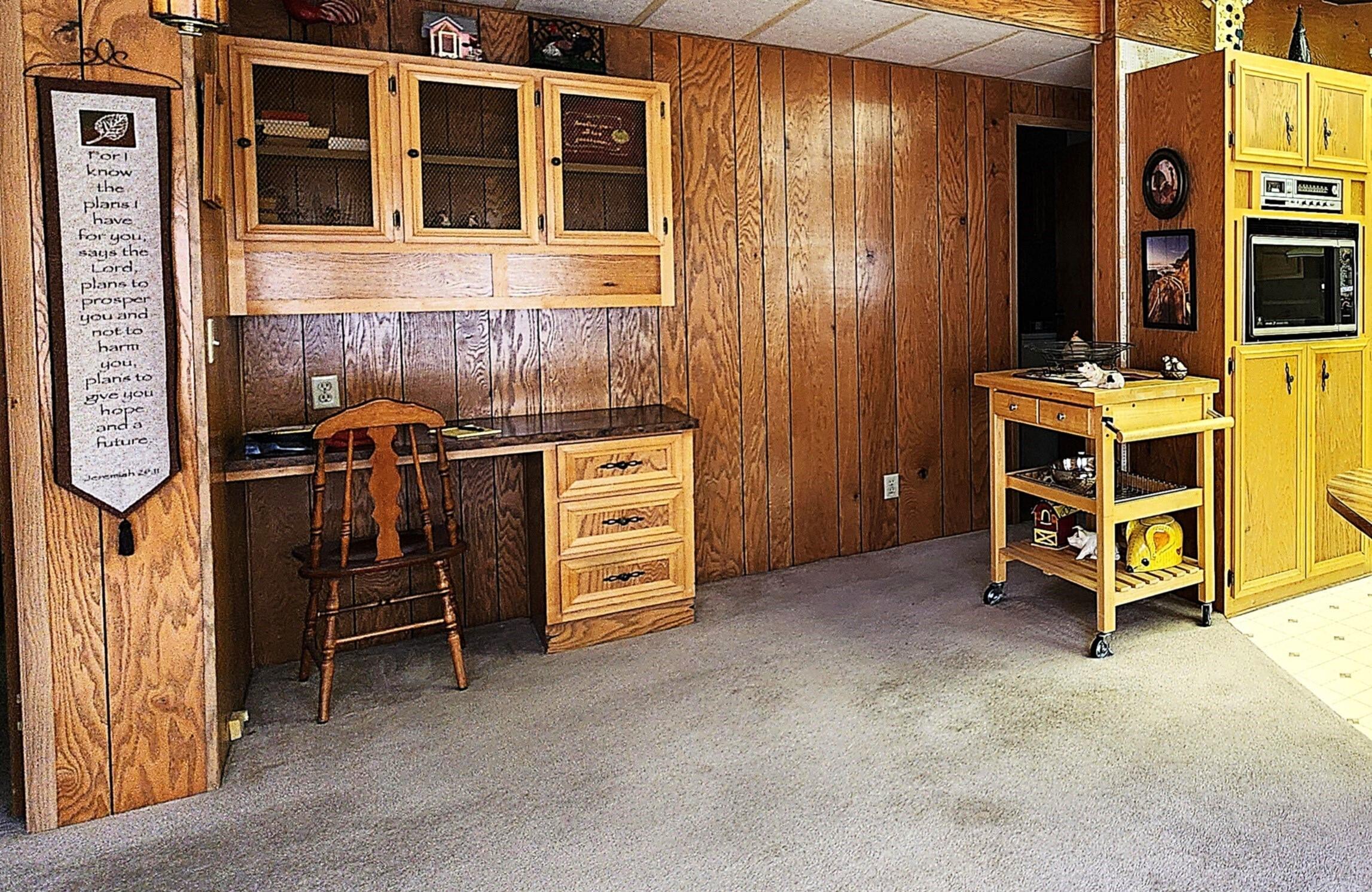 1001 Southeast 15th Street, Unit 34 Bend, OR 97702 - Photo 15 of 43 Built-in desk adjacent to dining area and kitchen