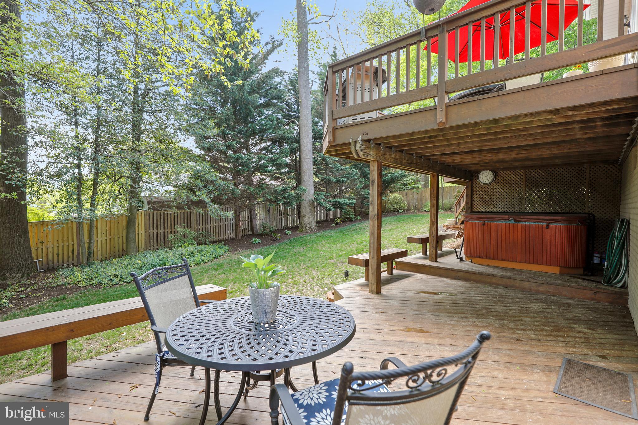 1113 Red Harvest Road Gambrills, MD 21054 - Photo 28 of 35 There is a Hot Tub on the Lower Deck that conveys.
