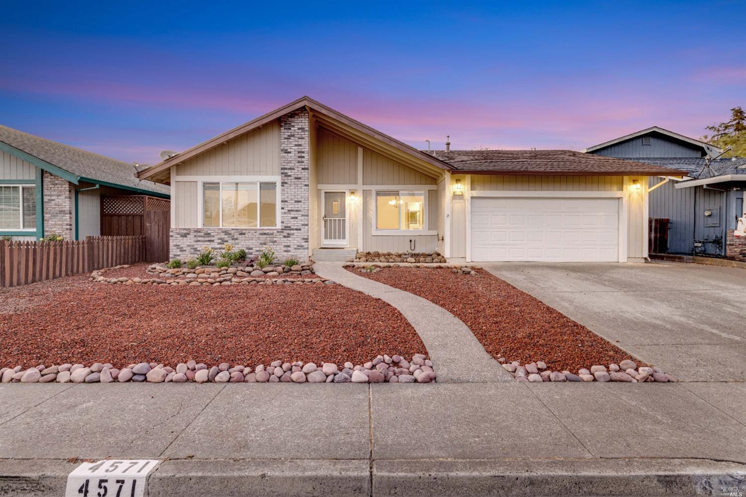 4571 Heath Circle Rohnert Park, CA 94928 - Photo 1 of 1 a view of a house with a yard