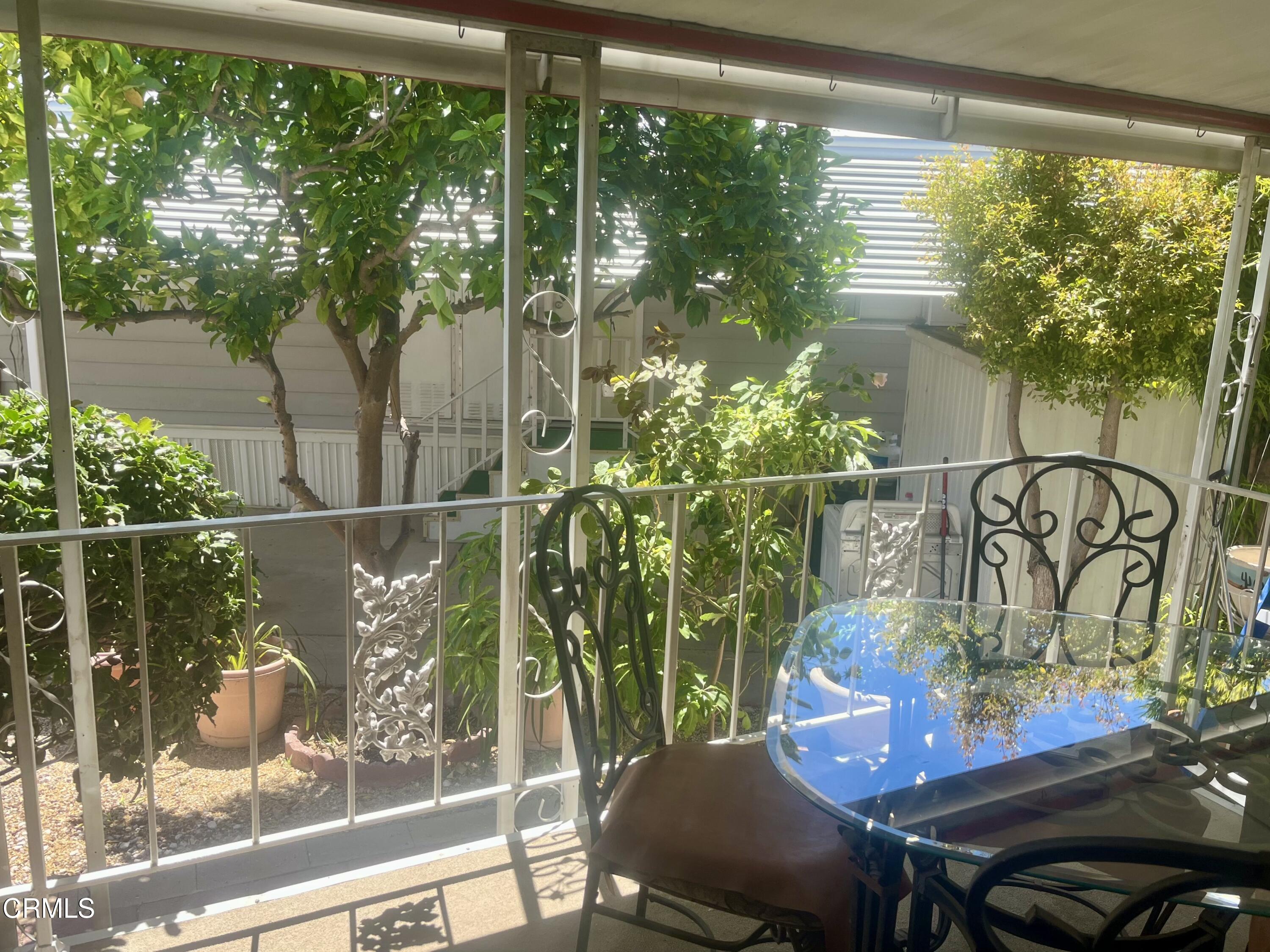 250 East Telegraph Road, Unit 83 Fillmore, CA 93015 - Photo 32 of 49 Garden View from the Porch