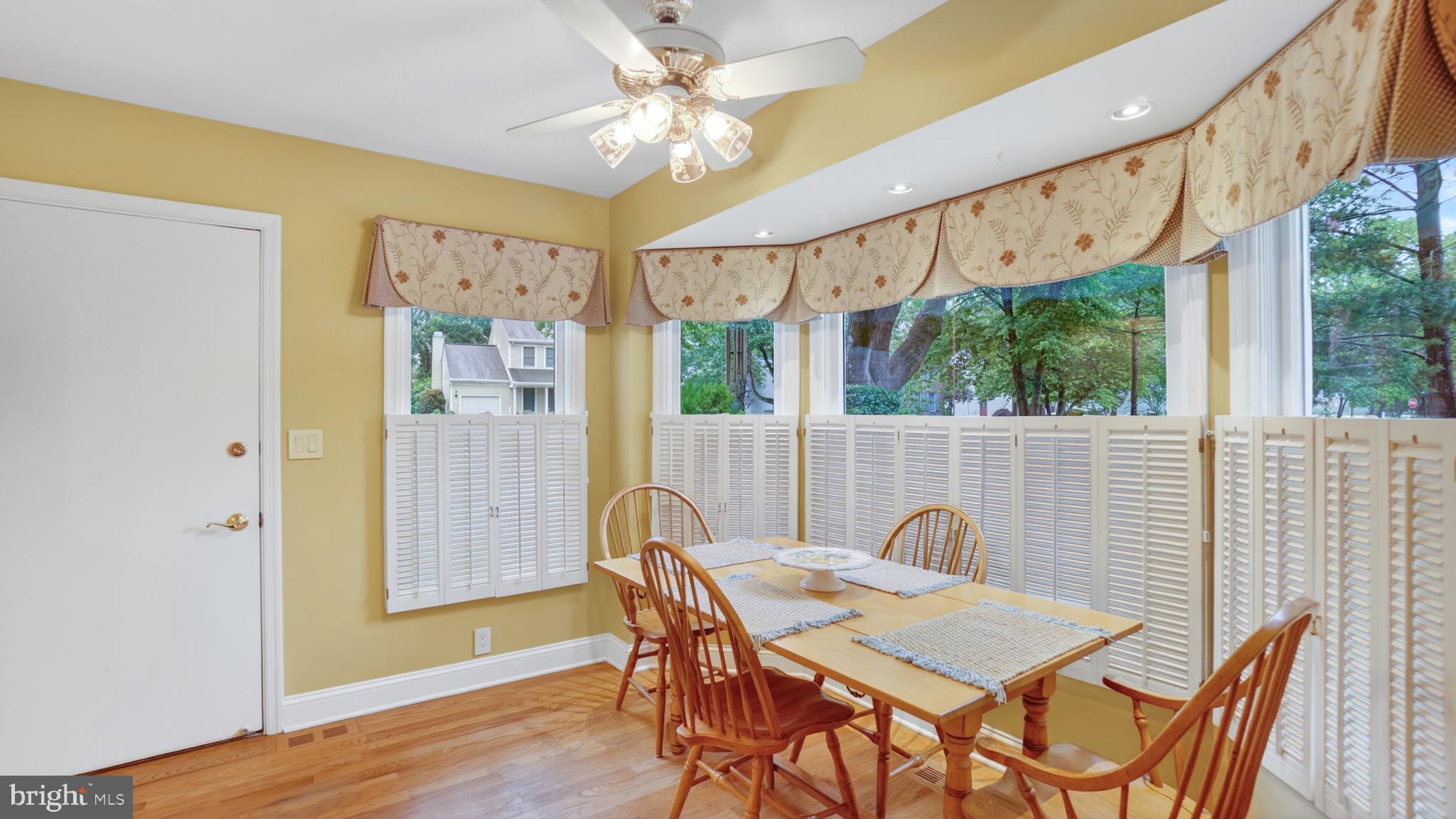 317 Canterfield Road Annapolis, MD 21403 - Photo 21 of 66 a view of a dining room with furniture window and wooden floor