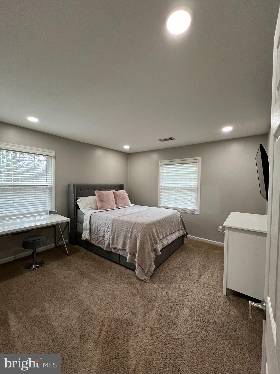 5800 F Torington Drive, Unit 837 Springfield, VA 22152 - Photo 8 of 31 Primary Bedroom w/Double windows (end unit)