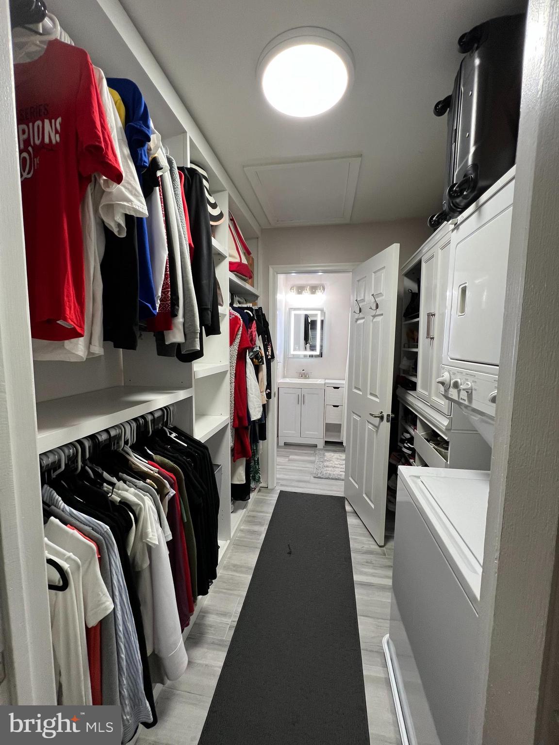 5800 F Torington Drive, Unit 837 Springfield, VA 22152 - Photo 10 of 31 Walk-in Closet in Primary Bedroom