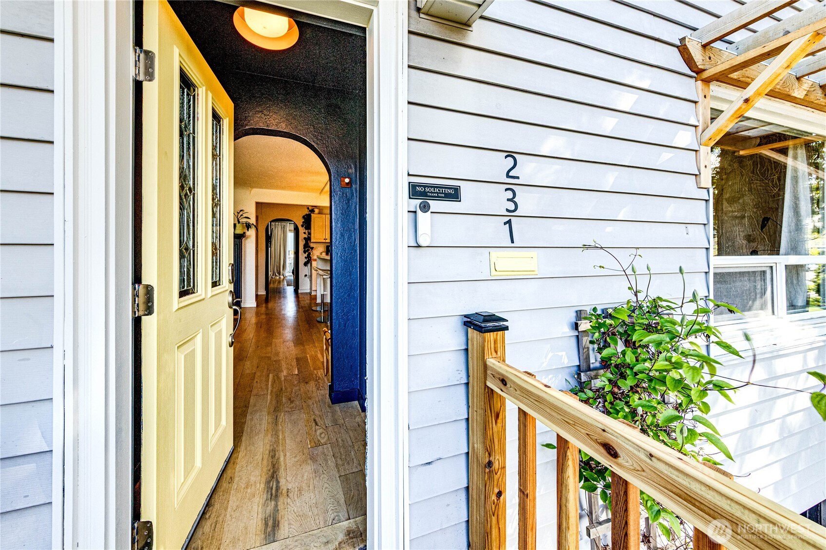 231 West 4th Street Port Angeles, WA 98362 - Photo 4 of 40 a view of entryway with a front door