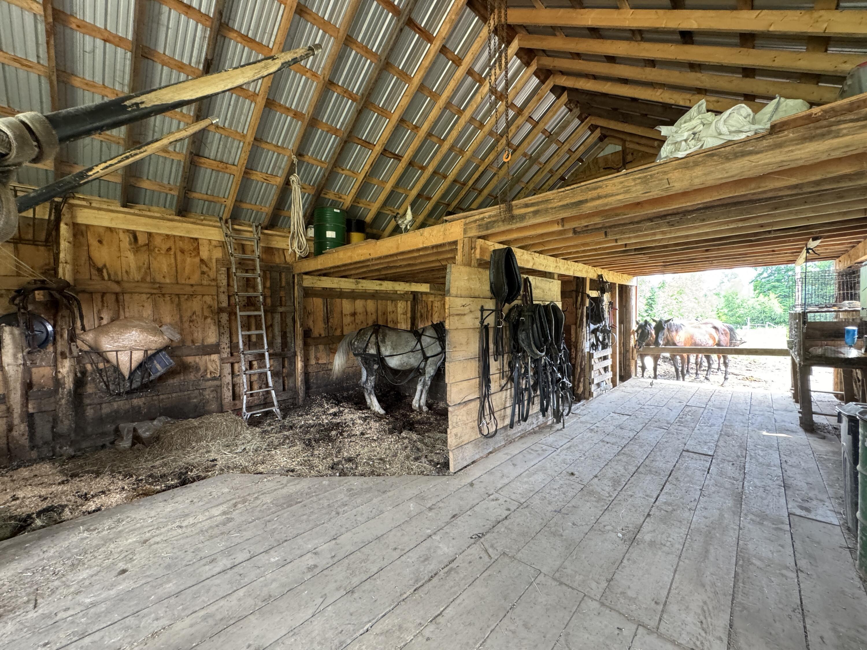 1698 Exeter Road Exeter, ME 04435 - Photo 33 of 42 Covered Horse Barn
