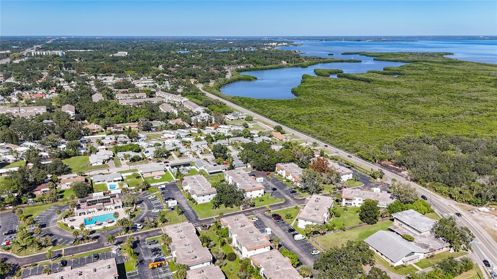379 South McMullen Booth Road, Unit 76 Clearwater, FL 33759 - Photo 35 of 39 a view of a city with an ocean