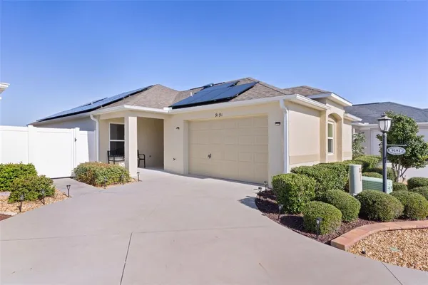 a front view of a house with porch