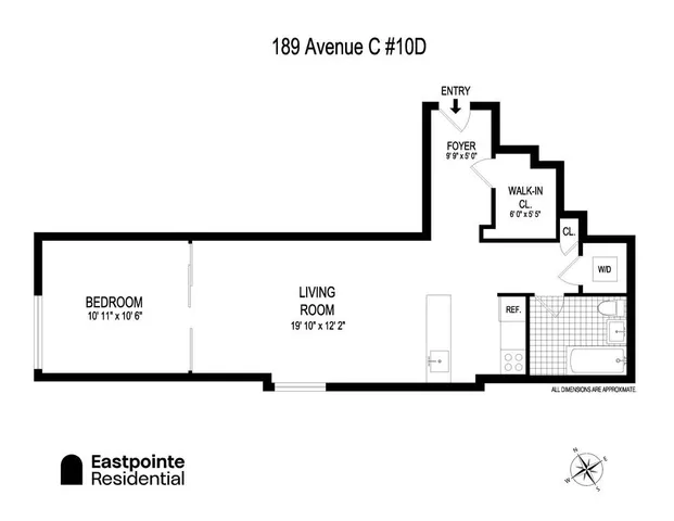 $775,000 | 189 Avenue C, Unit 10D | East Village
