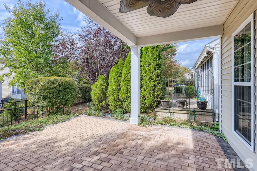 564 Tomkins Loop Cary, NC 27519 - Photo 26 of 28 a view of backyard with porch