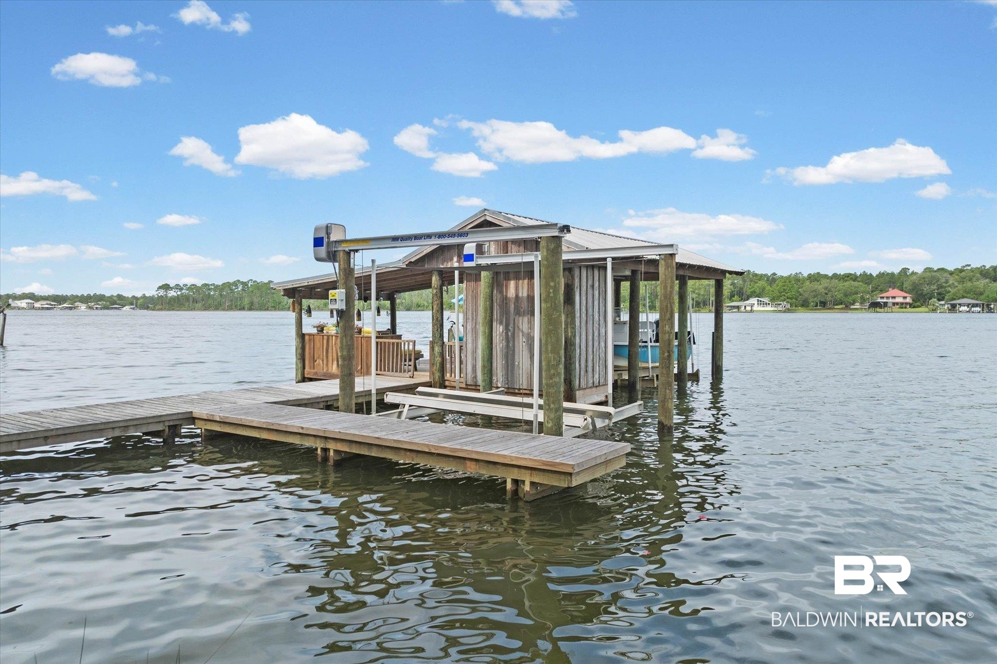 8841 Escambia Avenue Elberta, AL 36530 - Photo 50 of 66 View of Dock & Boatlift