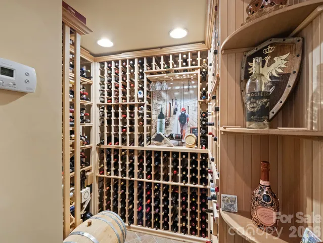 a view of a walk in closet