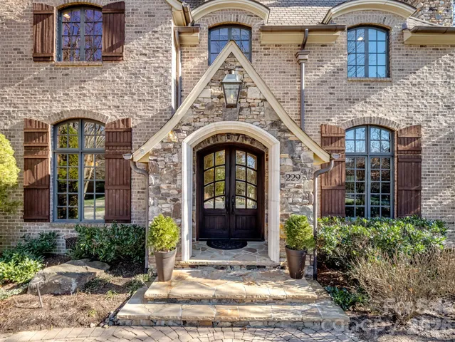 a view of building entrance