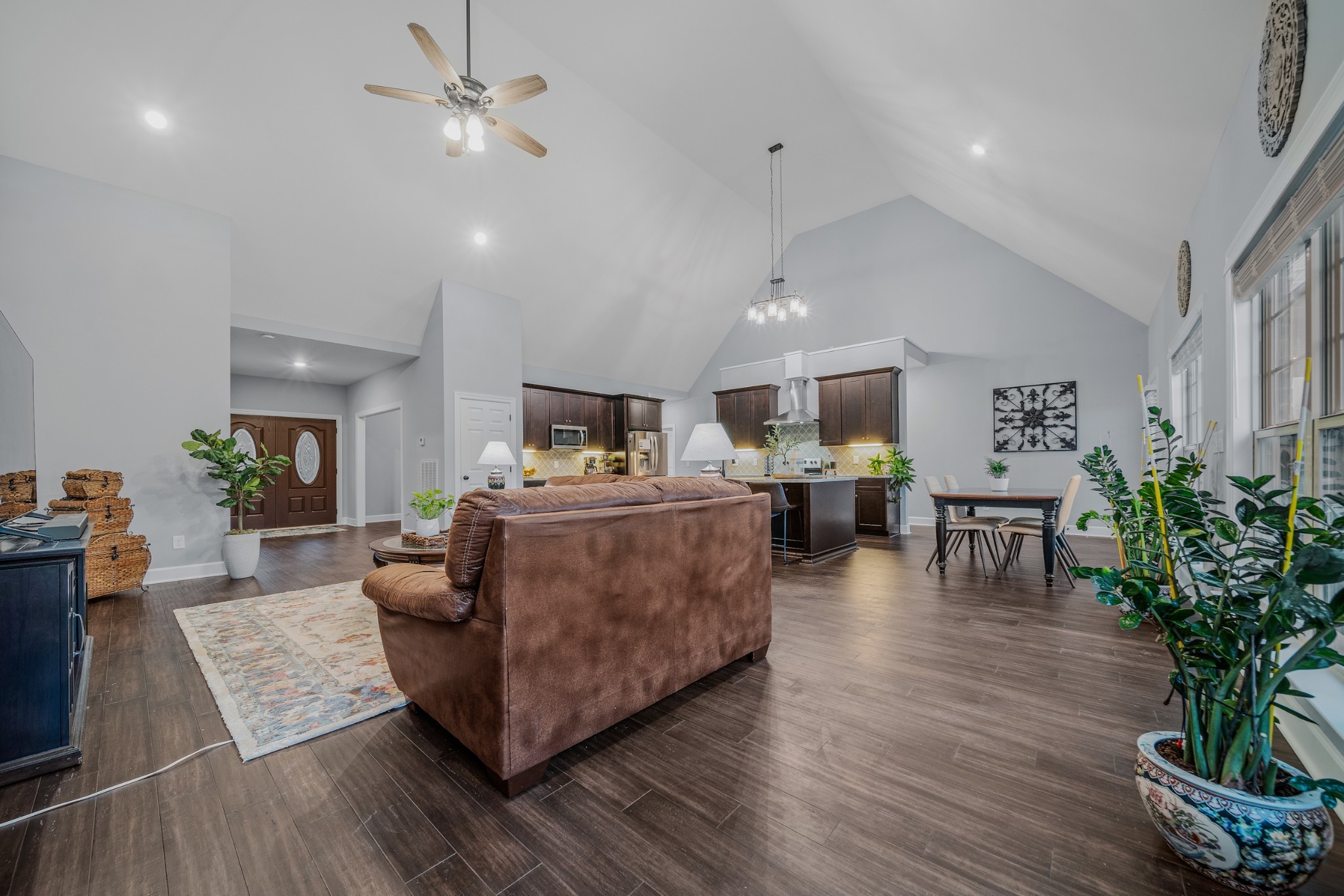 7998 Miller Road Christiana, TN 37037 - Photo 13 of 43 a living room with furniture dining room and wooden floor